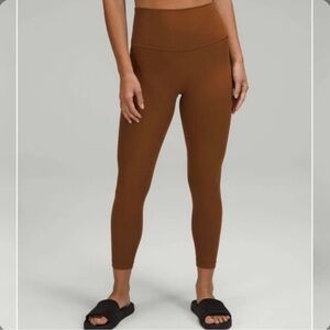 Lululemon Align Ribbed High-Rise Pant 25" Roasted Brown